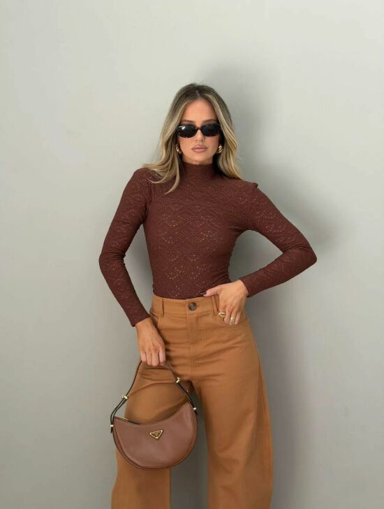 Imagem de Body Lulu Marrom Cloude